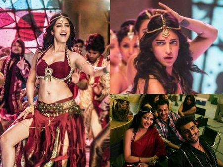 Pics: Shruti Haasan's Hot Item Number in Arjun, Sonakshi Starrer Tevar