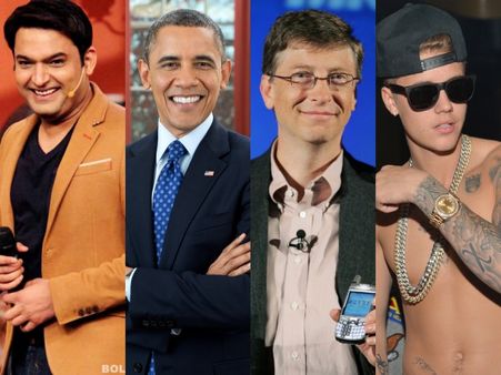 What's Common Between Kapil Sharma, Barack Obama, Bill Gates And Justin Bieber?