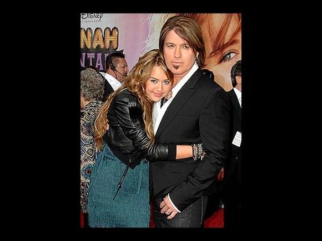 Bill Ray Cyrus With Miley In Pics: Birthday Spcl