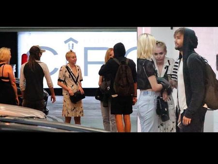 Miley Cyrus Moves Over Liam, Flirts With Douglas Booth