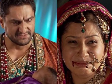 Jodha Akbar: Sharifuddin Beats Up Bakshi Banu