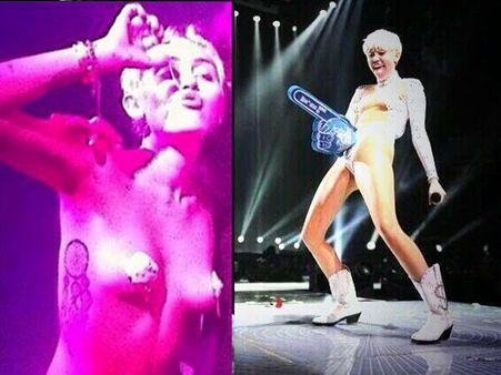 Boldest Moments Of Miley Cyrus That Raised Eyebrows