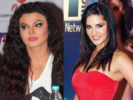 OMG! Rakhi Sawant Challenges Sunny Leone