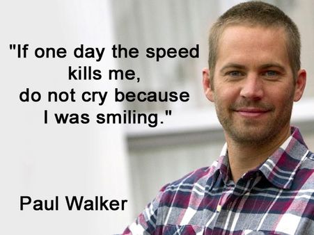Best Quotes Of Paul Walker: Birthday Special