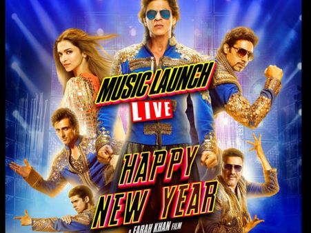 Exclusive: Live Streaming Of Shahrukh's Happy New Year Music Launch