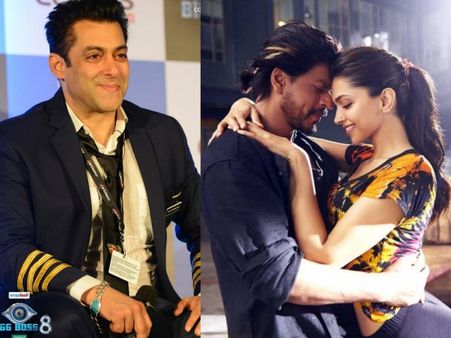 Salman Khan Invites, Shahrukh Unsure Of Promoting HNY On Bigg Boss 8?