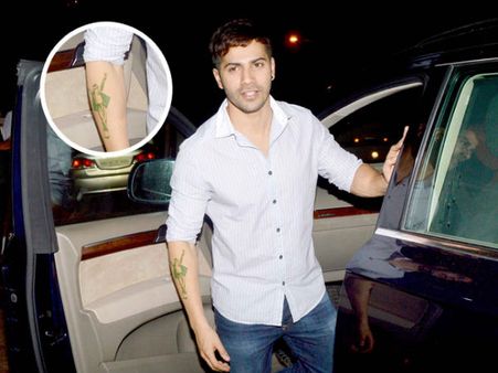 Varun Dhawan Pays Tribute To Michael Jackson With A Tattoo!