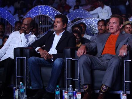 Arnold-Rajinikanth In Shankar's Endhiran Sequel?