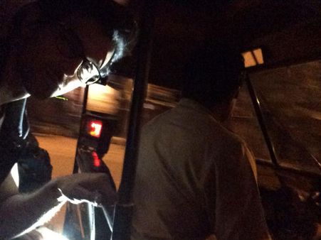 Pic: Hrithik Roshan's Car Gets Banged, Takes Auto Ride Home