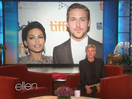 Ryan Gosling & Eva Mendes' Baby's First Pic On Ellen Show