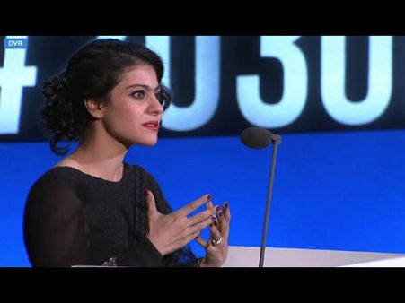 Kajol: Glad To Speak About Child Health AT UN