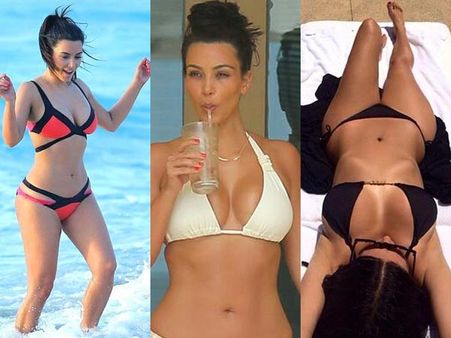 Keep Calm Coz Its Kim Kardashian's Bikini Pics!