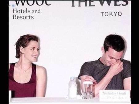 Kristen Stewart & Nicholas Hoult, Co-Stars Of Equals Are Inseparable
