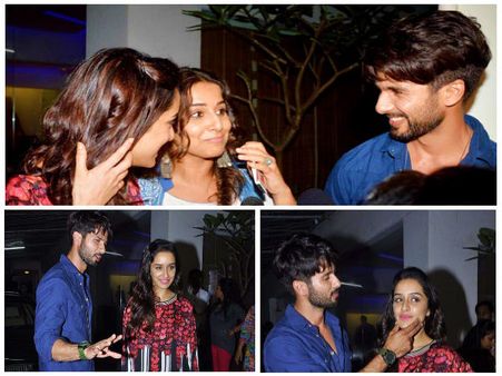 Shahid-Shraddha Host Haider Special Screening For B'town Celebs
