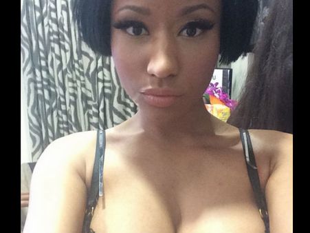 Nicki Minaj Suffers A Nip Slip In Instagram Selfie