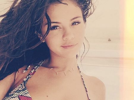 Selena Gomez Shares A Bikini Selfie On Instagram