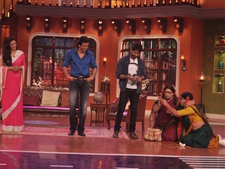 Shahid Kapoor, Tabu, Kay Kay Menon On Comedy Nights With Kapil For Haider!