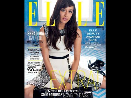 Shraddha Kapoor Graces The Cover Of Elle Magazine