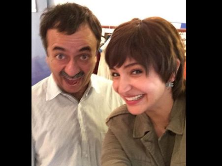 Anushka Sharma Brings Out The 'Goofy' Side Of PK Director (Pic)