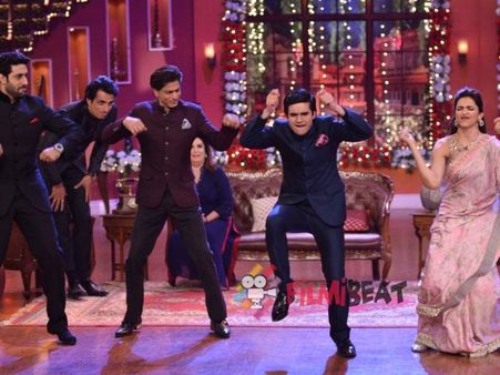 Photos: Shahrukh, Deepika, Abhishek Dazzle Kapil's Comedy Nights!