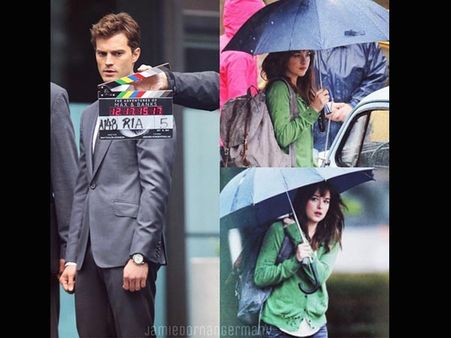 Pics: Fifty Shades of Grey Cast Reshoots In Vancouver