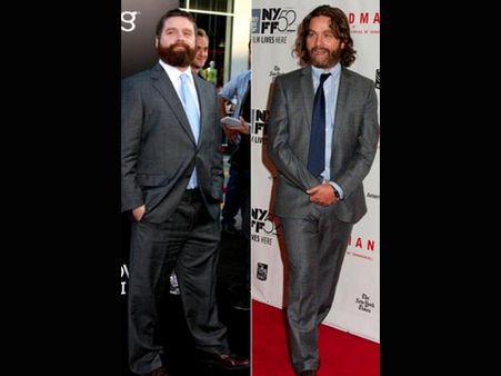 Zach Galifianakis Lost Oodles Of Weight, Shows A New Look At Birdman Premiere