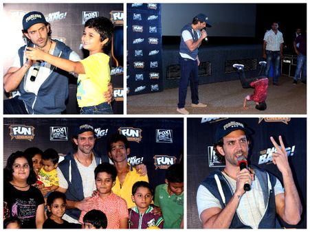Pics: Hrithik Roshan Hosts Special Screening Of Bang Bang For Kids
