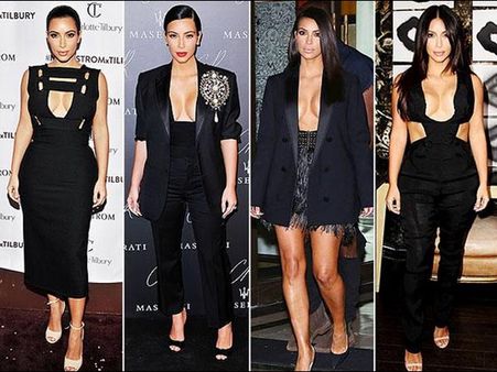 Birthday Girl Kim Kardashian, The 'Cleavage Show' Star