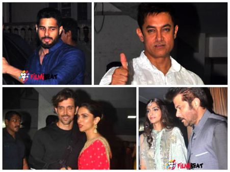 Pics: Aamir Khan's Star Studded Diwali Bash
