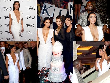 Inside Kim Kardashian's 34th Birthday: Pics From The Party