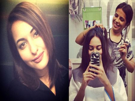 Pic: Sonakshi Sinha Gets A Hair Makeover, Chops Off Her Long Locks