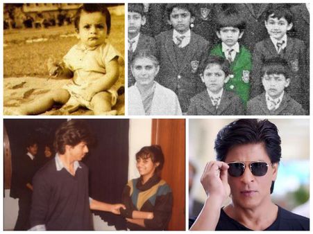 Rare And Unseen Childhood Pics Of Shahrukh Khan