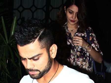 See Pics: Anushka Sharma-Virat Kohli Party Hard