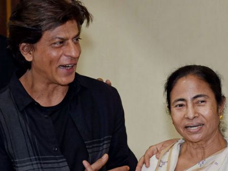 SRK Enthused After Meeting Mamata Bannerjee