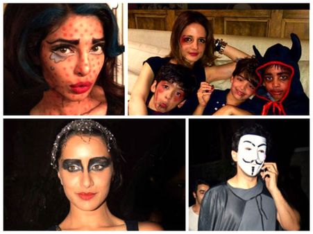 Pics: Bollywood Celebrities In Their Halloween Party Costumes