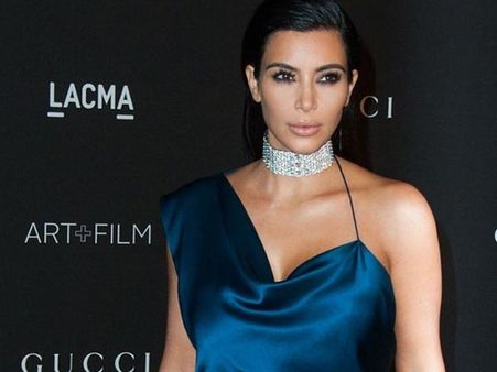 Kim Kardashian's Fashion Faux Pas At Art Gala