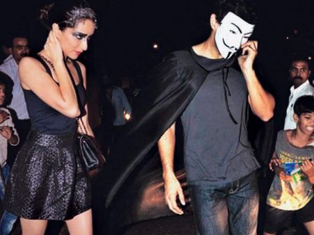 Pics: Shraddha Kapoor-Aditya Roy Kapur Caught At Halloween Party