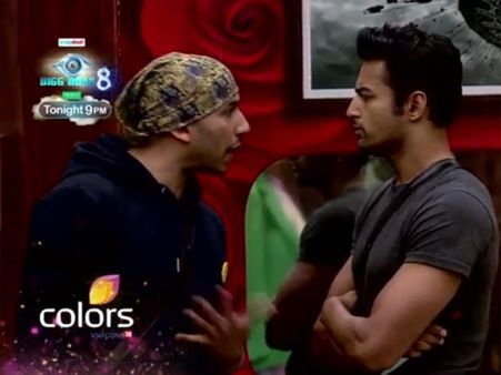 Upen Patel - Ali Quli Mirza Major Face Off On Bigg Boss 8! (Photos)