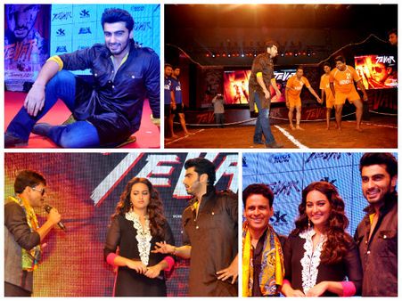 Pics: Tevar Trailer Launch Hosted By Arjun Kapoor-Sonakshi Sinha