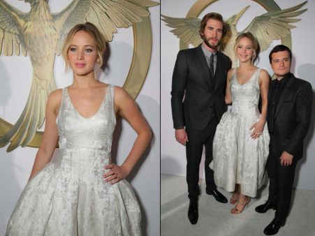 Jennifer Lawrence Attends Mockingjay- Part 1 LA Premiere