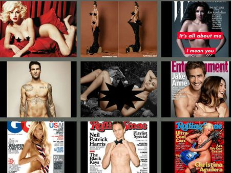 Celebrities Who Bared It All & Stripped For Magazines