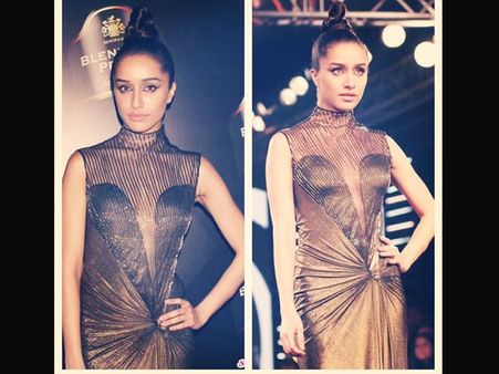 Pics: Shraddha Kapoor Looks Stunning At Blender's Pride Fashion Tour 2014