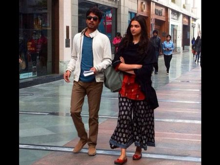 Celebrity Spotting: Deepika Padukone In Delhi