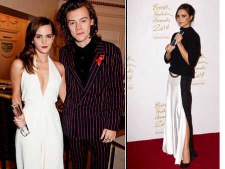 Victoria Beckham, Emma Watson Wins Big At British Fashion Awards 2014