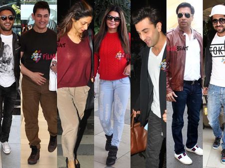 Spotted: Aamir Khan, Ranbir Kapoor, Madhur Bhandarkar, Rakhi Sawant, Sridevi