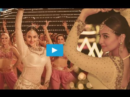 Watch Sonakshi Sinha Video: Making Of Song 'Radhe Radhe' From Tevar