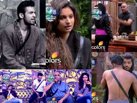 Bigg Boss 8 Sneak Peek: Upen Turns Bad Boy, Dual-Nominations Cause Chaos! [PHOTOS]