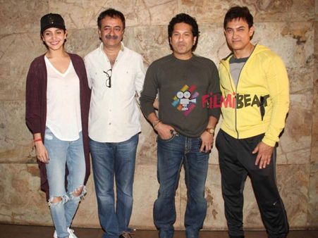 Pics: Sachin Tendulkar, Raj Thackeray Watch PK With Aamir Khan