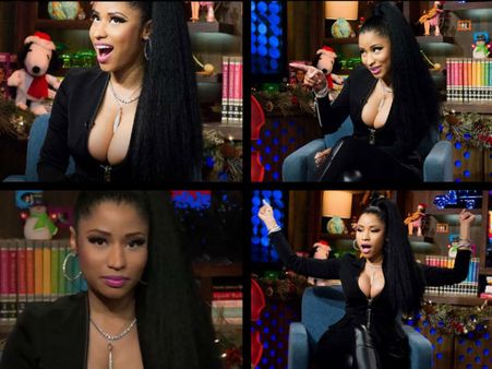 Nicki Minaj Suffers Another Wardrobe Malfunction On TV