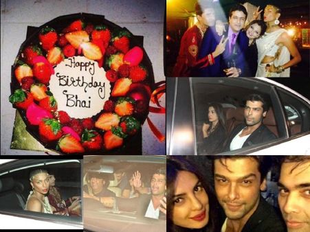 Salman Khan's 49th Birthday Bash: Bigg Boss's Gauhar, Kushal, Diandra Attend! [PHOTOS]